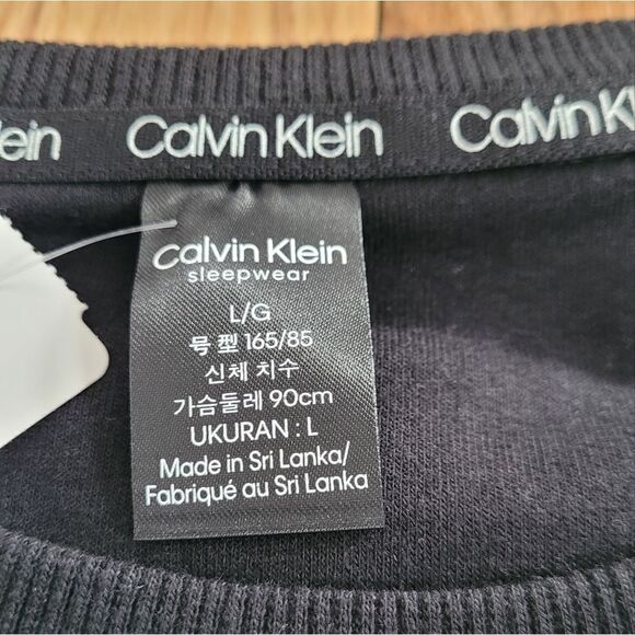 NWT Calvin Klein Reimagined Heritage Lounge Long Sleeve Sweatshirt Large - Picture 4 of 5